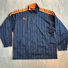 307【OLD90】PUMA　スポーツウェア　ジャージ　ジップアップジャケット　S-Mサイズ　大きい