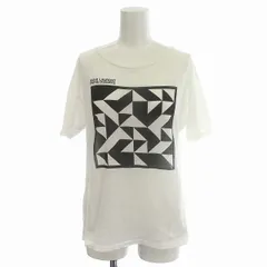 サンローラン パリ SAINT LAURENT PARIS Tシャツ 半袖 ロゴ カットソー XS 白 ホワイト /☆Gのサムネイル