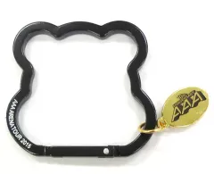 【中古】キーホルダー AAA オンラインショップ限定え～カラビナ(パンダシルエット/黒) 「AAA ARENA TOUR 2015 10th Anniversary -Attack All Around-」  グッズ購入特典
