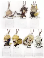 【中古】雑貨 [単品] アニマル柄 描きおろしちびキャラアクリルスタンドキーチェーン7個セット 「Switchソフト 終遠のヴィルシュ -ErroR：salvation- スペシャルステラセット」 同梱特典