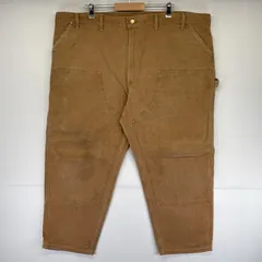 Carhartt（カーハート）ダックペインターパンツ/36/ブラウン/US古着 carhartt - 00年代 USA製 Carhartt カーハート ダックペインター