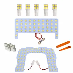 新品 Briteye トヨタ プリウス50系 LEDルームランプ 専用設計 Prius 50系 ZVW50 ZVW51 ZVW55 室内灯 LEDバルブ 爆光 ホワイトカスタムパーツ 内装パーツ 取付簡単 8点セット