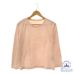 McGREGOR マックレガー トップス Tシャツ 長袖 レディース ピンク ボーダー М 901-1656 送料無料 古着