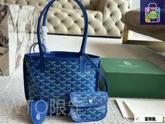 【今日特価】Goyard ゴヤール ミニ ショッピングバッグ レッド リミテッド（20×19cm）