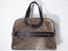 【極希少】ジャックルコー リスボン ハラコ ハンドバッグ カーキ レザー 極希少】ジャックルコー リスボン ハラコ ハンドバッグ カーキ