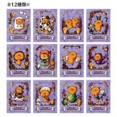 【カード】くまっち おらくるすたー（12座全部せっと）占い　タロット　オラクル　熊　くま　かわいい　星座