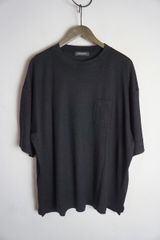 美品24AW WRAPINKNOT ラッピンノット S/S OVERSIZED POCKET TEE オーバーサイズ ポケット 半袖 Tシャツ カットソー WJ524-MCS01 3黒1001O★2