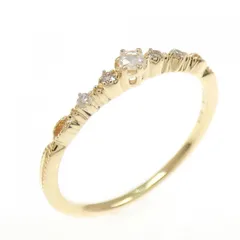 アガット ダイヤモンド リング 0.04CT