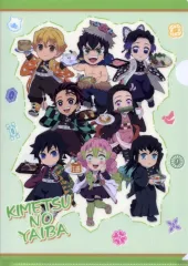 【中古】クリアファイル 集合 A4クリアファイル 「鬼滅の刃×すかいらーくグループ」 味覚に全集中! おいしいがいっぱい! キャンペーン 第1弾 対象メニュー注文特典