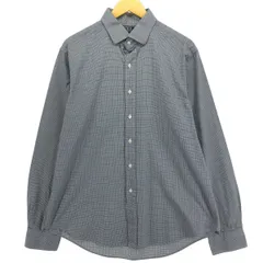 古着 ラルフローレン Ralph Lauren REGENT CUSTOM FIT 長袖 コットンチェックシャツ メンズXL相当/eaa485847