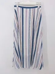 ◇ CIAOPANIC TYPY チャオパニックティピー ロング フレア スカート サイズM ホワイト系 マルチ レディース P  【中古】 【1211220006270】