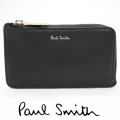 【国内正規品・新品】ポールスミス Paul Smith 小銭入れ コインケース カラースロット L字ファスナー 牛革 山羊革 レザー 財布 箱付 ギフト プレゼント PS3866