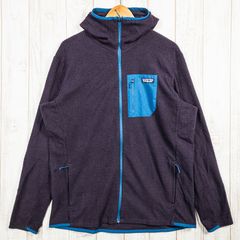 【Men's XL パープル系】 2023 Patagonia ( パタゴニア ) R1 エア フルジップ フーディ R1 Air Full-Zip Hoody ポリエステル ウェア トップス アウター ジャケット フリース z00051124