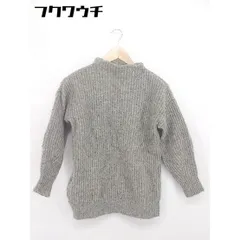 ◇ URBAN RESEARCH DOORS ウール 長袖 ボトルネック ニット セーター サイズone グレー レディース 【中古】 【1102080004516】