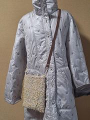 【一点物】手織り　ポシェット　スマホショルダーバッグ　ハンドメイド
