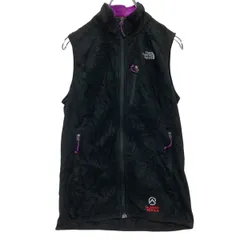 THE NORTH FACE フリースベスト レディース M～ ブラック パープル ノースフェイス アウトドア 古着卸 アメリカ仕入 a612-6165