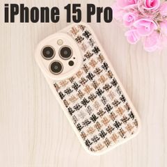 iPhone15 Pro シリーズ 携帯 ケース ケース型 スマホケース 新品 衝撃吸収 本体保護 おしゃれ カバー 可愛い型ケース 韓国風 ホワイト
