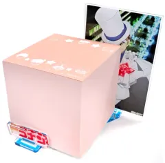 【中古】アクリルスタンド・アクリルパネル 怪盗キッドブロックメモ帳付きアクリルスタンド 星Ver. 「名探偵コナン」 アニメイトガールズフェスティバル2019グッズ