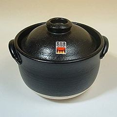 未使用】 萬古焼ごはん鍋 大黒窯 華月 セリオン3合炊き - メルカリ