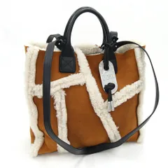 ディーゼル 2WAYハンドバッグ DHALIA キャメル - メルカリ