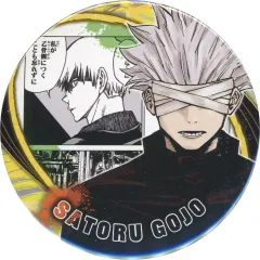 【中古】バッジ・ピンズ 五条悟(イエロー/私が乙骨側につくことも忘れずに) 「呪術廻戦 コレクション缶バッジ “HEROES” 五条悟」