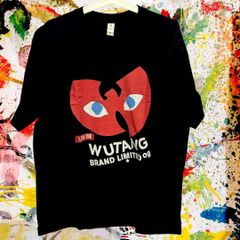 ウータン・クラン レトロ リプリント Tシャツ 半袖 メンズ 新品 個性的 黒  Wu-Tang Wu-Tang Clan RZA GZA Ol' Dirty Bastard rap ラップ 新品未使用 バンドT 攻め 前衛的 ヴィンテージリプリント