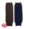 【新品】グンゼ ウチコレ 裏起毛レッグウォーマー ２足セット ネイビー 紺 ブラウン 茶色 フリーサイズ AUN555 男女兼用 軽量 暖かい 防寒 柔らかい GUNZE UCHICOLLE 冷房冷え対策 メール便