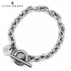 新品 ライオンハート LION HEART ヴァリアスチェーンブレスレット/サージカルステンレス製 03BR0015SB 【国内正規品】