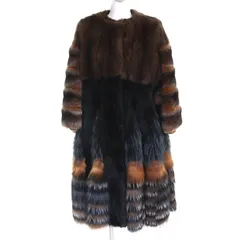 2*送様 FENDI フェンディ　毛皮コート FENDI 定価400万以上◇FENDI フェンディ セーブル 毛皮 ロング