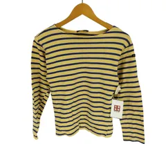 ルミノア Le minor フランス製  ボーダー ボートネック L/S シャツ バスク シャツ レディース import：M のサムネイル