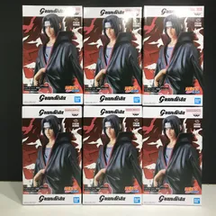 【城東86-052】NARUTO ナルト 疾風伝 Grandista UCHIHA ITACHI イタチ プライズフィギュア 6体 まとめ 未開封