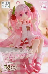 桜ミク 2025　Flower Fairy 　ぬーどるストッパーフィギュア お花の妖精をイメージした『初音ミク』がぬーどるストッパー