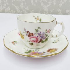 royal crown derby ロイヤルクラウンダービー 食器 Posies ポジー カップ＆ソーサー バラ 難あり