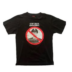 【希少】00s INDEPENDENT インディペンデント 25周年 プリントTシャツ BUILT TO GRIND 25YEARS 『STOP SKATE HARASSMENT』スケーター 古着
