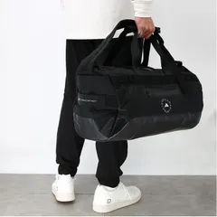 ■ADIDAS BY STELLA MCCARTNEY アディダス バイ ステラ マッカートニー コラボ IS9014  24/7バッグ ボストンバッグ  2WAY ブラック スポーツ 軽量 ジムバッグ スポーツ レディース メンズ ユニセックス  ブランド