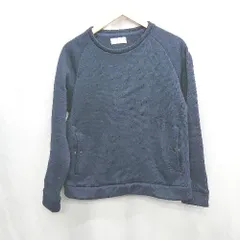 ◇ Θ EDIFICE エディフィス 無地 長袖 スウェット サイズM ネイビー系 メンズ E  【1504210005507】のサムネイル