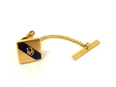 ■美品■ ChristianDior クリスチャンディオール ヴィンテージ ピンバッジ ピンブローチメンズ ゴールド系 DK1281