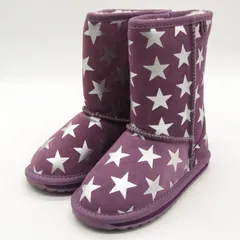 エミュー ブーツ 未使用 K11119 Starry Night  靴 シューズ キッズ 女の子用 K10/15サイズ パープル EMU Australiaのサムネイル