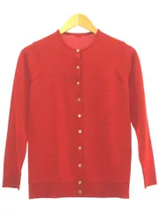 MUSE de Deuxieme Classe (ミューズドゥドゥーズィエムクラス) FF30 クルーネックカーディガン 14080500402010 カーディガン レディース レッド FREE