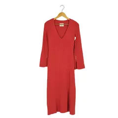 アメリ AMERI AMERICAN SLEEVE LAYERED KNIT DRESS アメリカンスリーブレイヤードニットドレス レディース JPN：S 