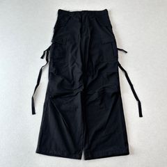 YMCL KY アメリカ軍 M-65 フィールドパンツ カーゴパンツ メンズ Mブラック黒 ミリタリー