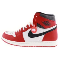 NIKE (ナイキ) AIR JORDAN 1 HIGH OG LOST & FOUND CHICAGO エアジョーダン1 ロスト ファウンド シカゴ ハイカットスニーカー ホワイト/レッド US10/28cm DZ5485-612