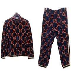 GUCCI GGロゴプリント ジャンパー 上下セットアップ GUCCI GGロゴプリント ジャンパー 上下セットアップ - メルカリ