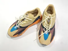【七重浜801-2-071006nh】 中古品 adidas YEEZY Boost 700 Enflame Amber アディダス イージーブースト アンフレイムアンバー メンズ スニーカー GW0297