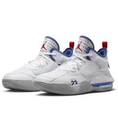 [ナイキ] ジョーダン ステイ ロイヤル 2 JORDAN STAY LOYAL 2 ホワイト/ユニバーシティレッド/ライトスモークグレー/ブルー DQ8401-101 ナイ [ホワイト/ユニバーシティレッド/ライトスモークグレー/ブルー] [27.5 cm]