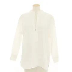 【中古】アーツアンドサイエンス ARTS&SCIENCE コットン プルオーバー ブラウス ホワイト【サイズ1】【レディース】のサムネイル