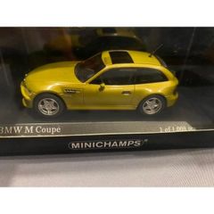 BMW M Coupe 2001 色：Yellow metalic メーカー：ミニチャンプス 新品未使用 1/43ミニカー