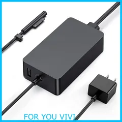 【在庫処分】Surface Pro 充電器【PSE認証】 65W 15V 4A Microsoft 電源アダプター Surface Pro 8/ Pro X/Pro 7/ Pro 6 / Pro 5 / Pro 4/ Surface Book/Surface
