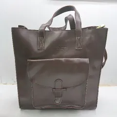 ■ Θ THEBAG PREMIUM NEWYORK 2way トート ショルダーバッグ ブラウン レディース E  【1409240054368】