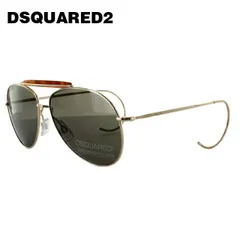 ディースクエアード サングラス DSQUARED2 DQ0144S 28J ゴールド/グレー ティアドロップ メンズ レディース スクエア型 UVカットのサムネイル